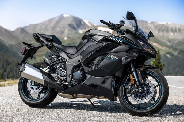 カワサキ Ninja 1100SX（メタリックカーボングレー×メタリックディアブロブラック）