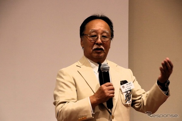 MG Car Club Japan Centre会長の戸田篤さん