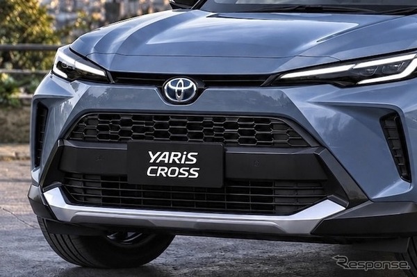トヨタ ヤリスクロス 次期型の予想CG