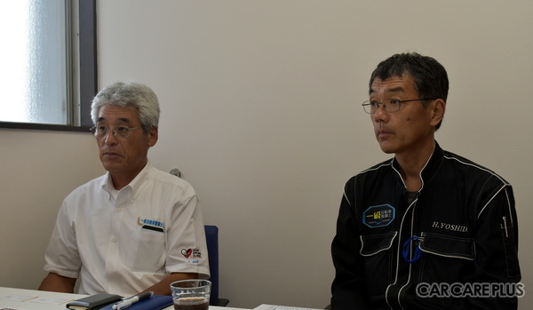 石井副校長（左）と吉田副校長
