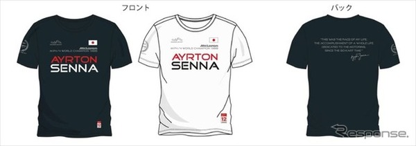 アイルトン・セナ ワールドチャンピオン30周年記念コラボTシャツ