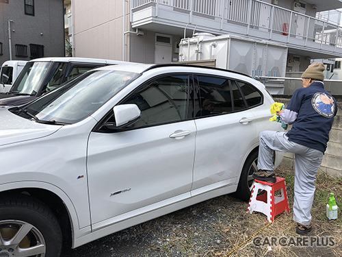 日本洗車技術指導協会の出張洗車サービス。一部のゴルフ場やゴルフ練習場でも実施中