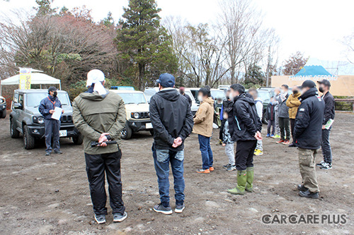 ジムニーを傷つけず、荒れ地を楽しむ基本テクニックを学ぶ「オフロード走行講習会」ジムニー秘密基地