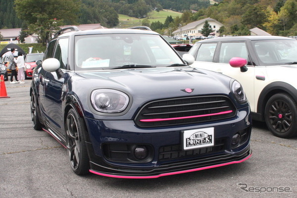 会場に集まった個性的なMINI