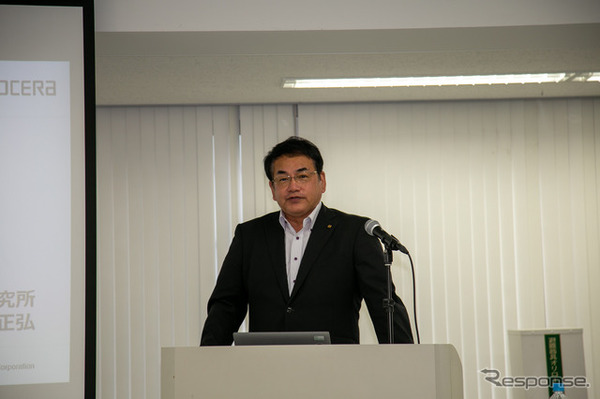 京セラ株式会社 研究開発本部 先進技術研究所所長・小林正弘氏