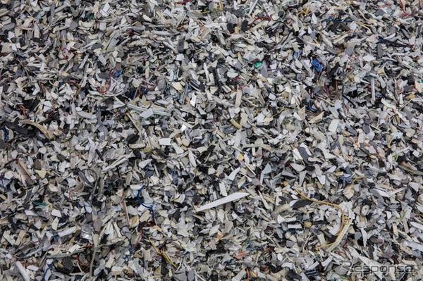 家電などから回収したプラスチック