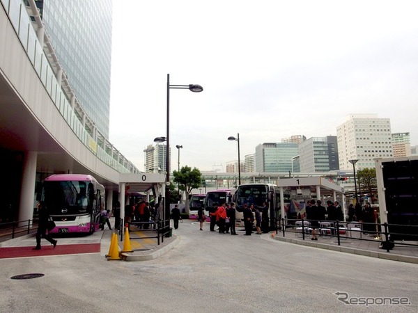 大崎駅西口バスターミナル