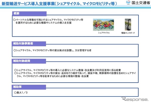 日本版MaaS基盤整備事業の概要