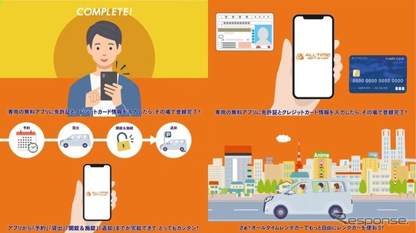 オールタイムレンタカー サービス動画