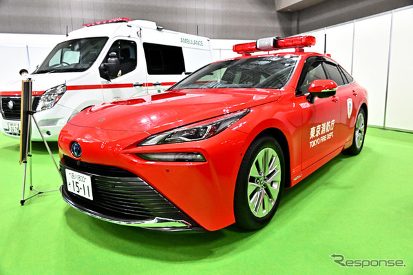 東京消防庁トヨタMIRAI 査察広報車（東京国際消防防災展2023）