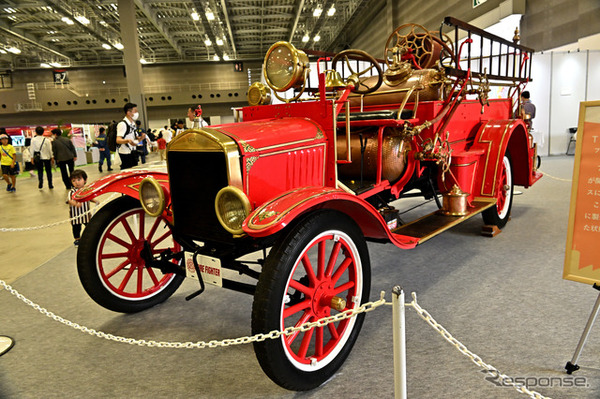 フォードT型消防ポンプ車（東京国際消防防災展2023）