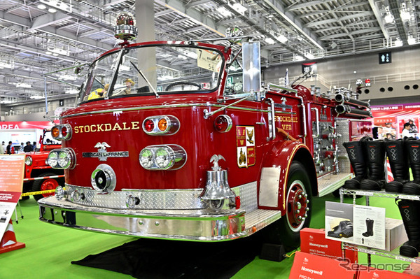 アメリカン・ラフランス900シリーズポンプ車（東京国際消防防災展2023）