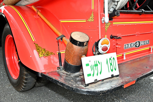 ニッサン180型消防ポンプ自動車（東京国際消防防災展2023）