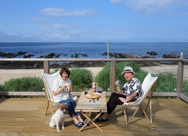 愛犬との旅行に大荷物はつきもの