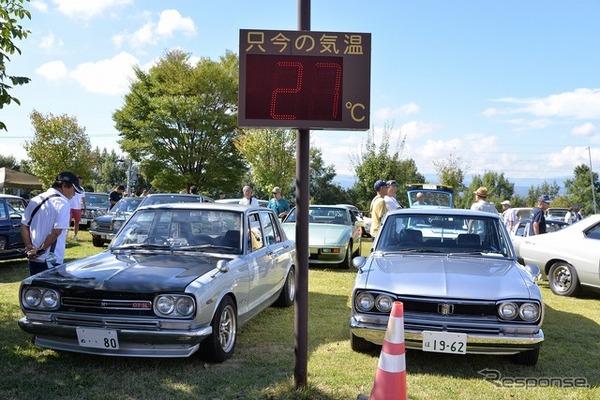 道の駅雷電くるみの里オープン20周年イベント「昭和の名車まつり」