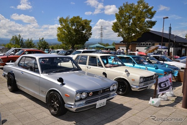 道の駅雷電くるみの里オープン20周年イベント「昭和の名車まつり」