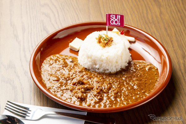 看板メニューの「85カレー」は酒粕がルーにブレンドされている。