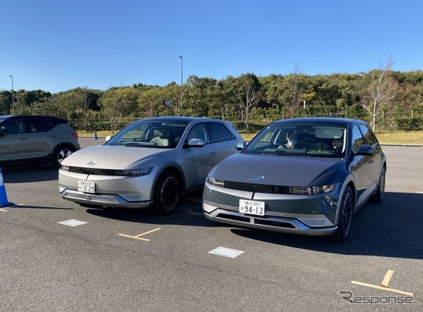 セゾン自動車火災保険が主催するEV試乗会