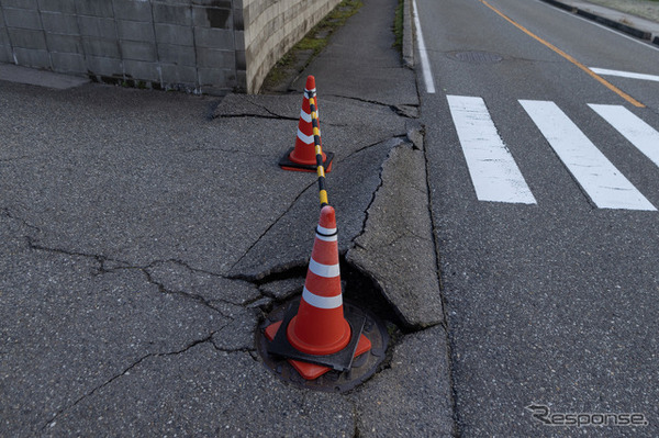 能登半島地震（1月2日、石川県七尾市）