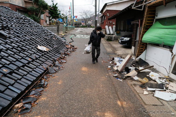 能登半島地震（1月5日、輪島市）