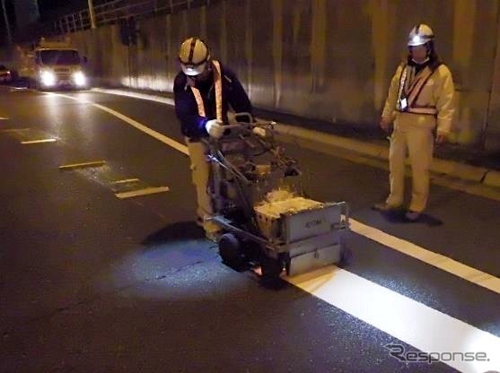 路面標示工事