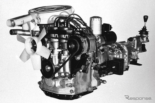 コスモスポーツ：L10A型エンジン（1967年）