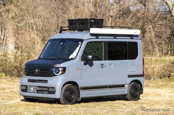 N-VAN x Honda Dog“1人と1匹車中泊バージョン”