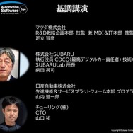 「オートモーティブソフトウエアエキスポ2024」基調講演