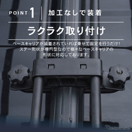 クラフトワークスが新型『ランドクルーザー250』専用ルーフキャリアを発売