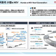 ホンダ独自の2モーターハイブリッドシステム「e:HEV」の次世代技術