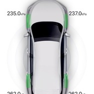 BYDアプリからタイヤ空気圧の確認が可能