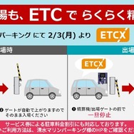 ETC多目的利用サービス「ETCX」が静岡県の「清水マリンパーキング（県営 日の出駐車場）」で利用可能に