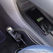 オウルテックのケーブル型車載充電器「OWL-CCUCD2C2-BK」