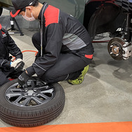 塗装体験が大人気！　自動車整備体験イベント「ジュニアメカニック2025@福岡」