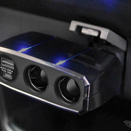 Kashimura・2連ダイレクトソケット PD30W/リバーシブルUSB自動判定（KX-246）