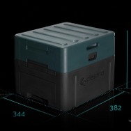 水を使わず自動密閉するトイレ「Clesana X1」