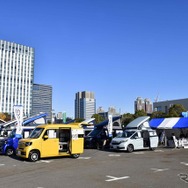 お台場キャンピングカーフェア 会場風景