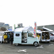 お台場キャンピングカーフェア 会場風景