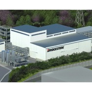 使用済タイヤの精密熱分解パイロット実証プラントの外観（イメージ）