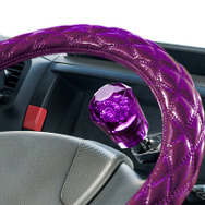 Kashimura・アクリルハンドルスピンナー パープル（NKS-129）