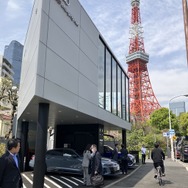 Audi charging hub 芝公園