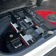 『マリノサウンド』（福井県敦賀市）にて製作されたオーディオカーの一例。