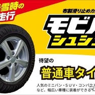ソフト99の布製タイヤチェーン「モビルシュシュ」