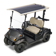 ヤマハ発動機のDR2-PTV ランドカーをベースにした太陽光パネル搭載の実験用車両