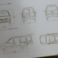 ルノー・カングー（初代）当時のカタログ画像