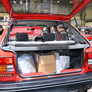 日産自動車大学校の学生たちがレストアした「マッチのマーチ」1984年式 初代日産マーチK10（東京オートサロン2026）