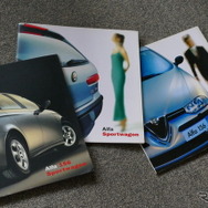 アルファロメオ 156 スポーツワゴン 当時のカタログ