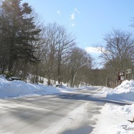 雪道（イメージ）