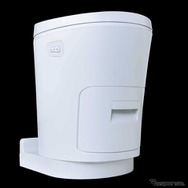 カセット型充電式リチウムバッテリーを搭載した可搬型無水トイレ「フロイキャンプ スマート無水トイレ コンフォート」