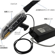 超音波クリーナーノズルの家庭向けモデル